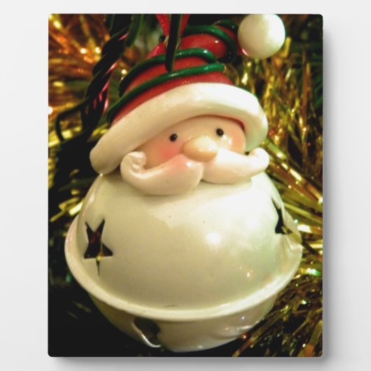 De Klok van de kerstman Fotoplaat (Voorkant)