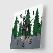 De Klok van de Muur van de geitebok (Hoek)