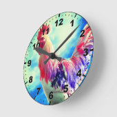 De Klok van de Muur van de haan (Hoek)