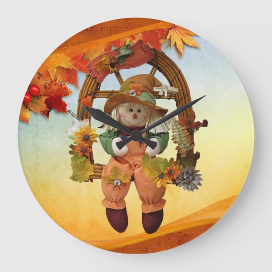 De Klok van de Muur van de herfst (Voorkant)