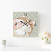 De Klok van de Muur van de Kat van het kat (Huis)