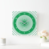 De Klok van de Muur van de Kleuren van de douane - (Huis)