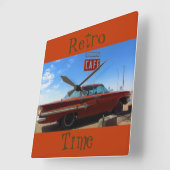 De Klok van de Muur van de Tijd van de terugkeer d (Hoek)