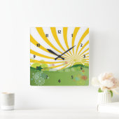 De Klok van de Muur van de zomer (Huis)