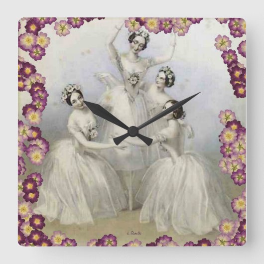 DE KLOK VAN DE MUUR VAN HET BALLET - DE KLOKKEN (Voorkant)