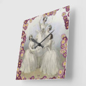 DE KLOK VAN DE MUUR VAN HET BALLET - DE KLOKKEN (Hoek)