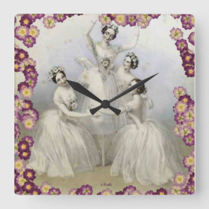 DE KLOK VAN DE MUUR VAN HET BALLET - DE KLOKKEN