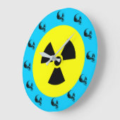 De Klok van de muur van het Teken van Skulls, Turq (Hoek)