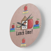 De Klok van de Muur van Homeschool/van de School (Hoek)