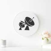 De Klok van de Muur van satellieten (Huis)