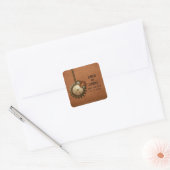 De  Klok van het koper sparen de Stickers van de D (Envelop)