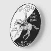 De Klok van het Kwart van de Staat van Delaware (Hoek)