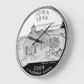 De Klok van het Kwart van de Staat van Iowa (Hoek)