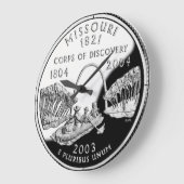 De Klok van het Kwart van de Staat van Missouri (Hoek)