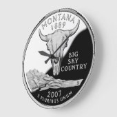 De Klok van het Kwart van de Staat van Montana (Hoek)
