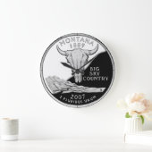 De Klok van het Kwart van de Staat van Montana (Huis)