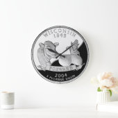 De Klok van het Kwart van de Staat van Wisconsin (Huis)