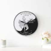 De Klok van het Kwart van de Staat van Wyoming (Huis)