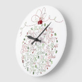 De Klok van het Ornament van Kerstmis (Hoek)