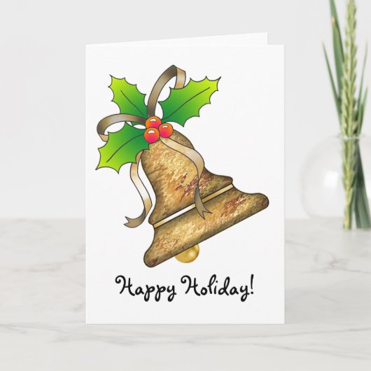 De Klok van Kerstmis - 24 Feestdagen Kaart (Voorkant)