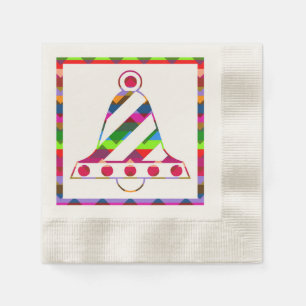 De Klok van Kerstmis Servetten