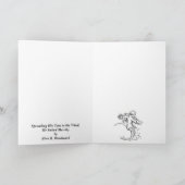 De Klok van Peter Pan en van de Blikslager door Feestdagen Kaart (Binnen)