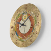 De klokkast voor kwik kosmos grote klok (Hoek)