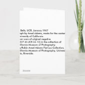 De Klokken van de carillon, UCR, Januari 1967 Kaart (Achterkant)