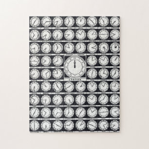De klokken van de wereld legpuzzel