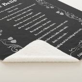 De klokken van Edgar Allan Poe Sherpa Deken (3/4)