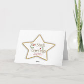 De Klokken van Kerstmis Feestdagen Kaart (Achterkant)