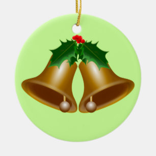 De Klokken van Kerstmis Keramisch Ornament