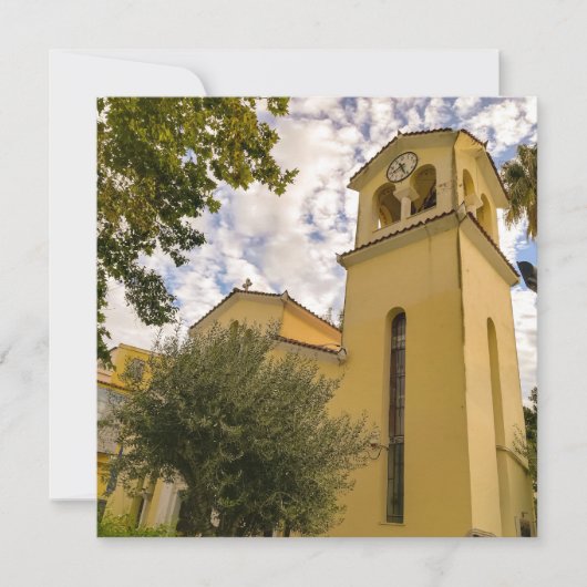 De klokkentoren kaart (Voorkant)