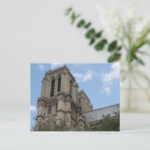 De klokkentoren van de kathedraal van Notre Dame,  Briefkaart (Staand voorkant)