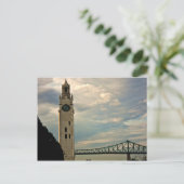 De Klokketoren van Montreal Briefkaart (Staand voorkant)