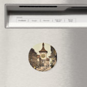 De kloktoren, Berne, Town, Zwitserland  Magneet (Insitu (Vaatwasser))