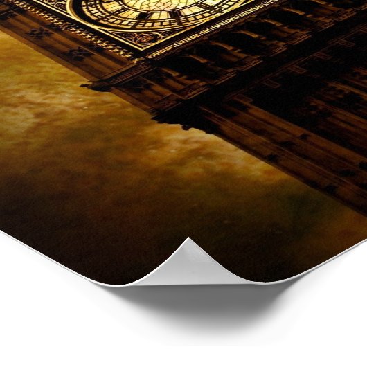 De kloktoren poster (Hoek)