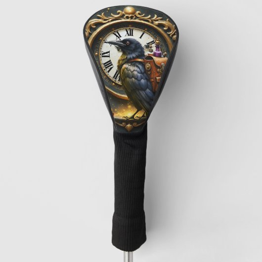 De Klokwerk Levering van de Raaf Golfheadcover (Voorkant)