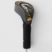 De Klokwerk Levering van de Raaf Golfheadcover (Schuin)