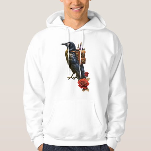 De Klokwerk Levering van de Raaf Hoodie (Voorkant)