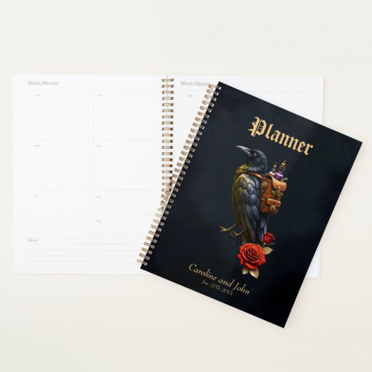 De Klokwerk Levering van de Raaf Planner (Display)