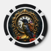 De Klokwerk Levering van de Raaf Poker Chips (Achterkant)