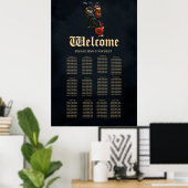 De Klokwerk Levering van de Raaf  Poster (Thuiskantoor)