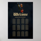 De Klokwerk Levering van de Raaf  Poster (Voorkant)