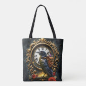 De Klokwerk Levering van de Raaf Tote Bag (Achterkant)