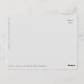 De kloof briefkaart (Achterkant)