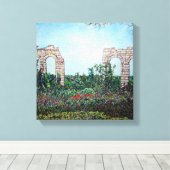 De kloof canvas afdruk (Insitu (Houten vloer))