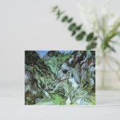 De kloof Les Peiroulets door Vincent van Gogh (Staand voorkant)