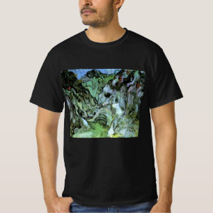 De kloof Les Peiroulets door Vincent van Gogh T-shirt