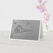 "De kluizenaar" Kaart (Orchidee)